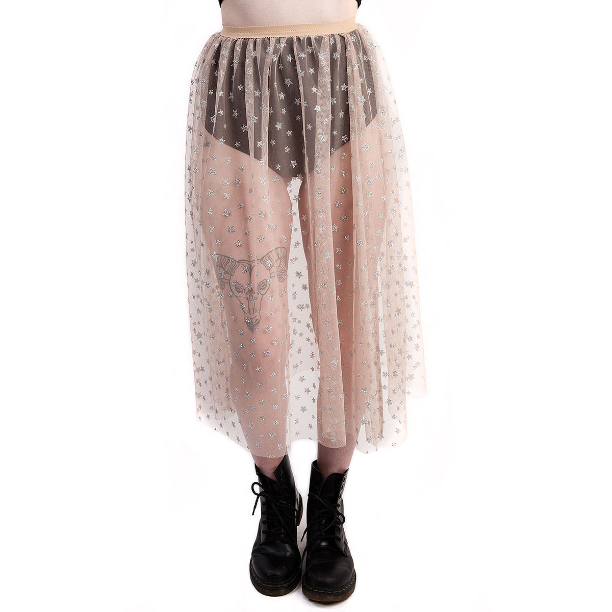 castles couture highroller hot pants styled, styled hot pants with sheer shirt