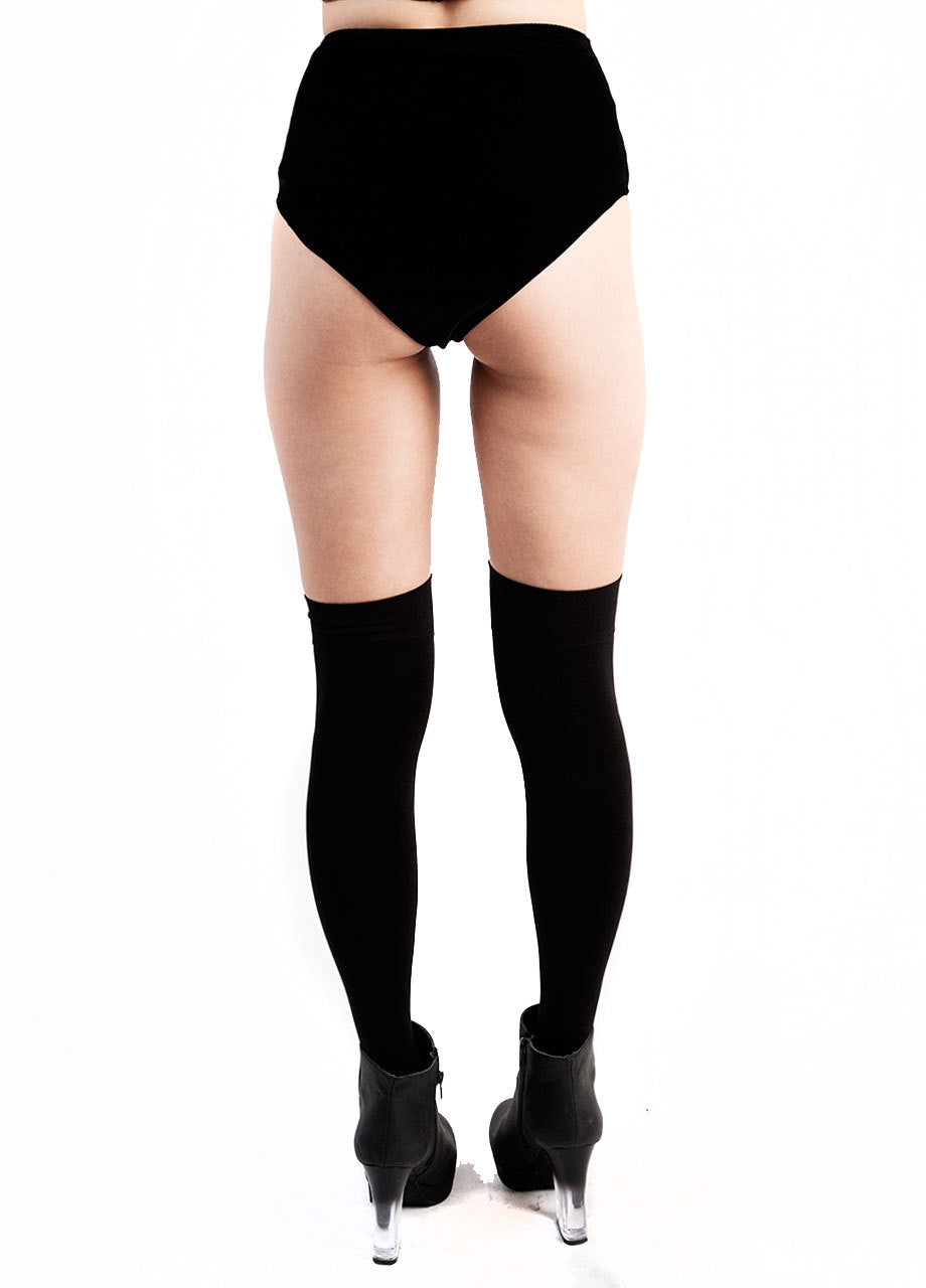 castles couture high roller velvet cheeky shorts, black velvet hot pants