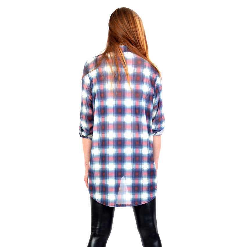 Evil Twin Poison Ivy Plaid Dress Shirt