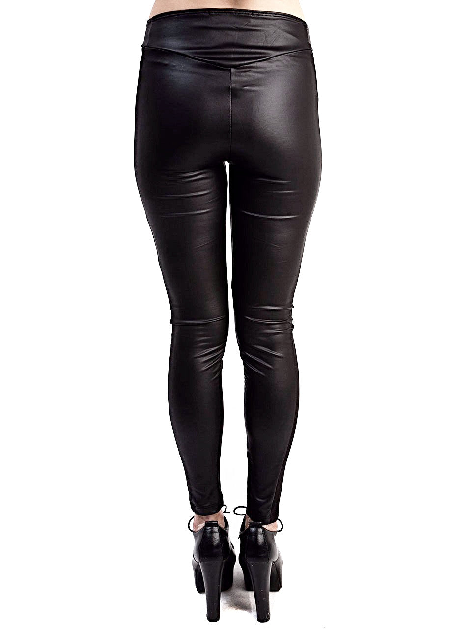 Lip Service Faux Leather Moto Leggings
