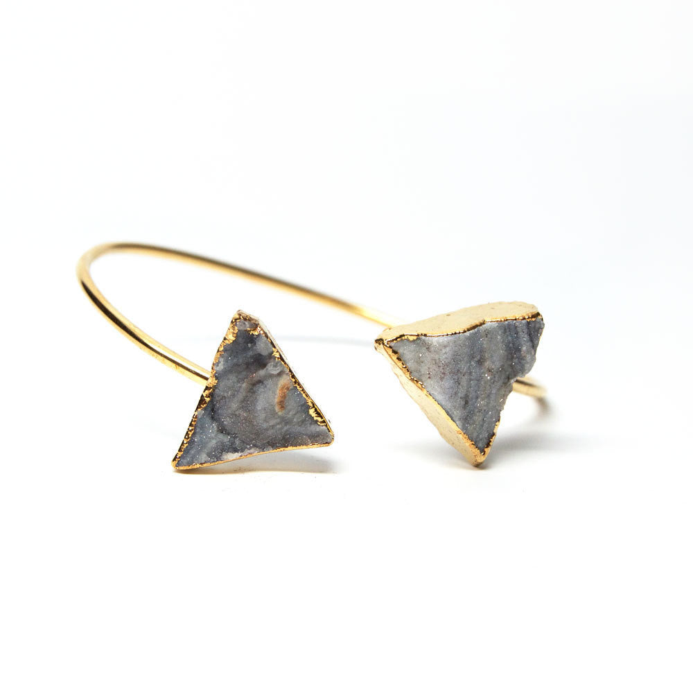 Miss Wax "Luna" Triangle Bracelet