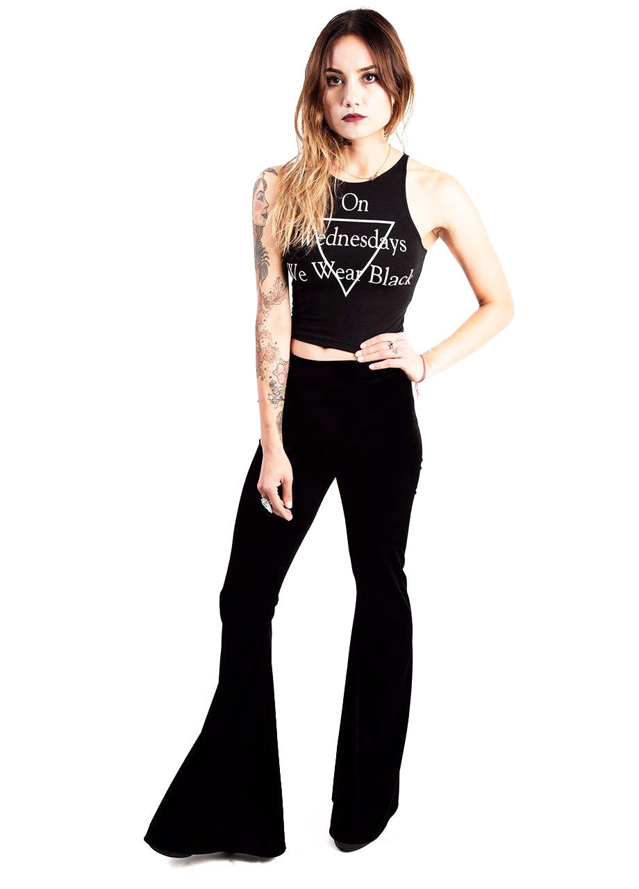 Castles Couture Velvet Bell Bottoms