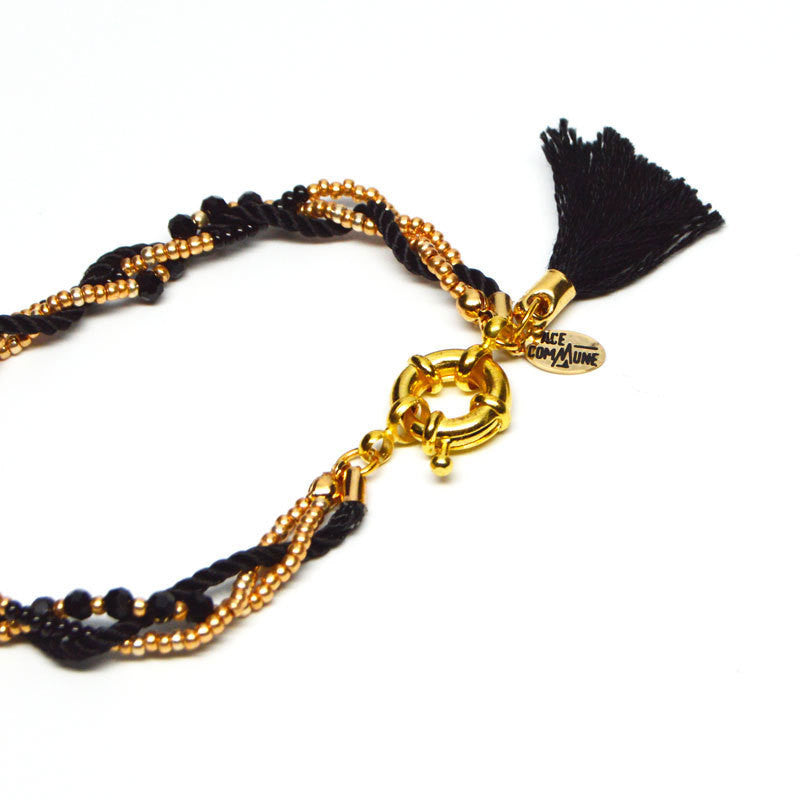 Ace Commune Macon Layered Tassle Bracelet