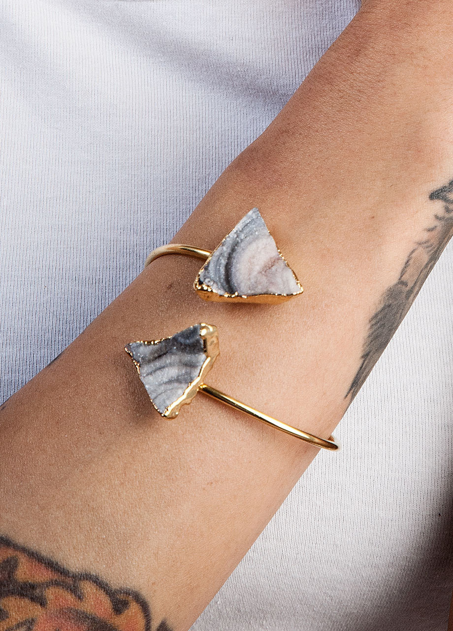 Miss Wax "Luna" Triangle Bracelet