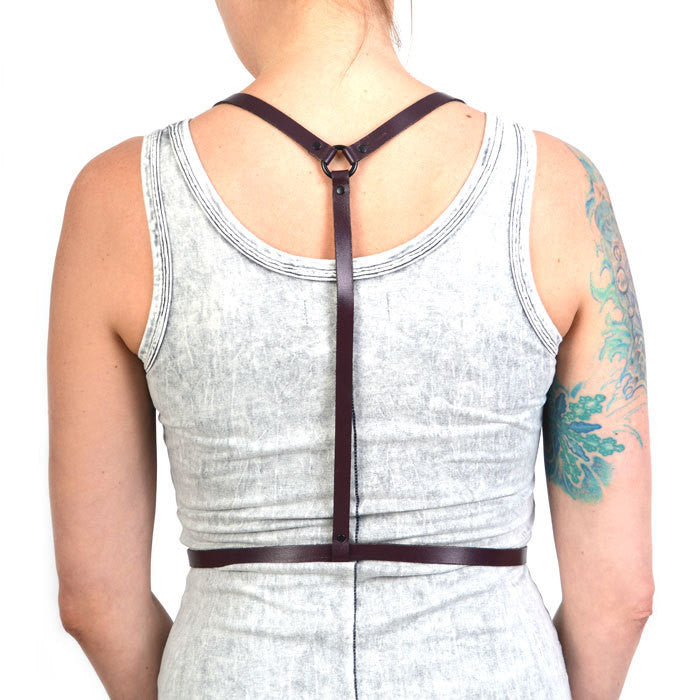 JAKIMAC Simple Harness Burgundy Belt