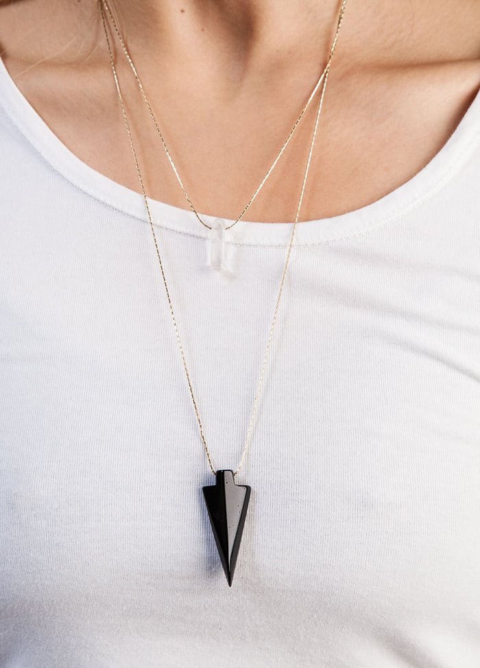 Ace Commune Arrow Layered Necklace