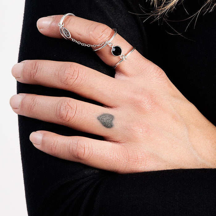 Vanessa Mooney The Myths Silver Triple Ring