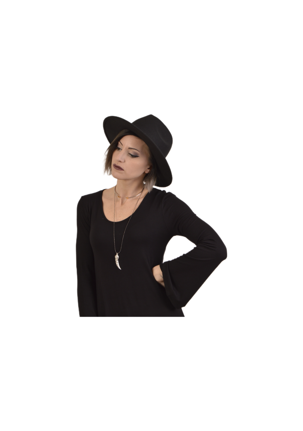 Witchy Woman Wide Brim Hat